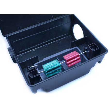 9360 DOUBLE KEY ECORODENT POSTAZIONE D'ESCA RODENTICIDA IN PLASTICA - Osd gruppo Ecotech srl - Allontanamento piccioni,disinfestazione,HACCP, roditori